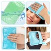 FOMIYES 3pcs Gel Ice Packs Reusable Hot and Cold Compress