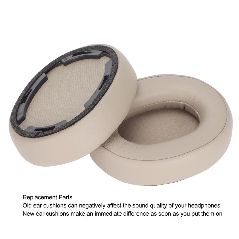 Headphone Ear Pads Noise Insulating Memory Foam Soft Protein Leather