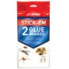 JT Eaton 198 Stick-Em® Mouse & Insect Glue Trap, 2-Pack,