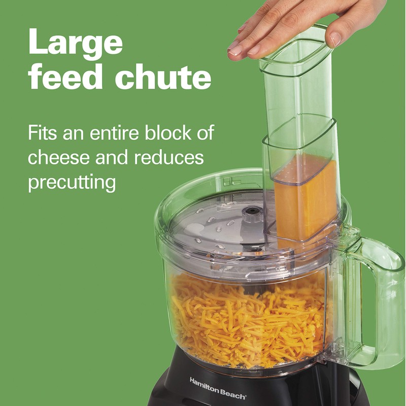 Hamilton Beach Food Processor & Vegetable Chopper for Slicing, Shredding,