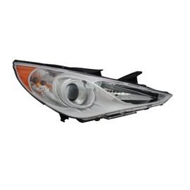 TYC Right Headlight Assembly Compatible with 2011-2014 Hyundai Santa Fe
