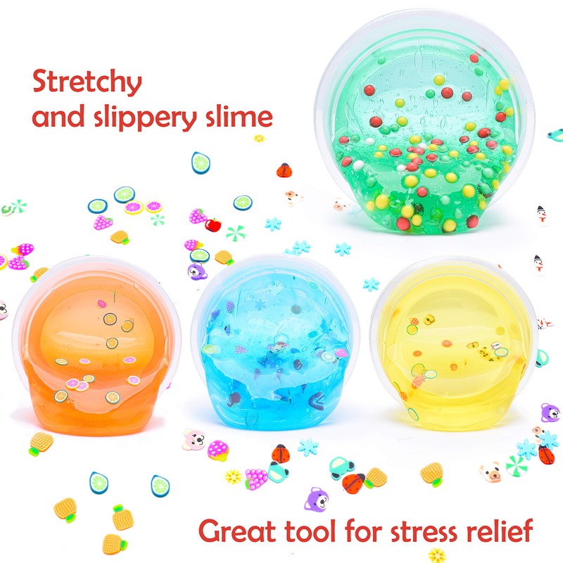 HSFTILV Slime kit Free Slime Toys Handmade Tools Stress Relief
