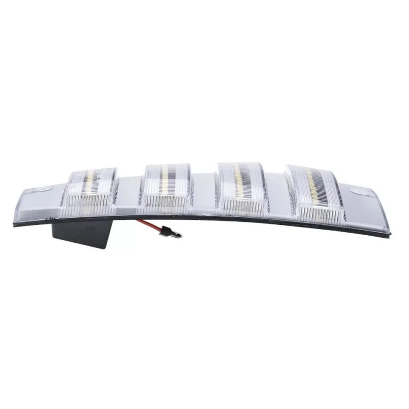 LUC Clear LED Front Side Marker Corner Signal Light For
