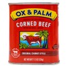Ox & Palm Corned Beef Original Chunky Style Tapered Can,