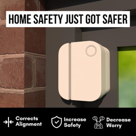 Sensor Riser for Ring | Alarm Contact Sensor Riser 2nd Gen | Alarm Spacer with 3M Adhesive - Sensor/Magnet Not Included (1/2 inch)