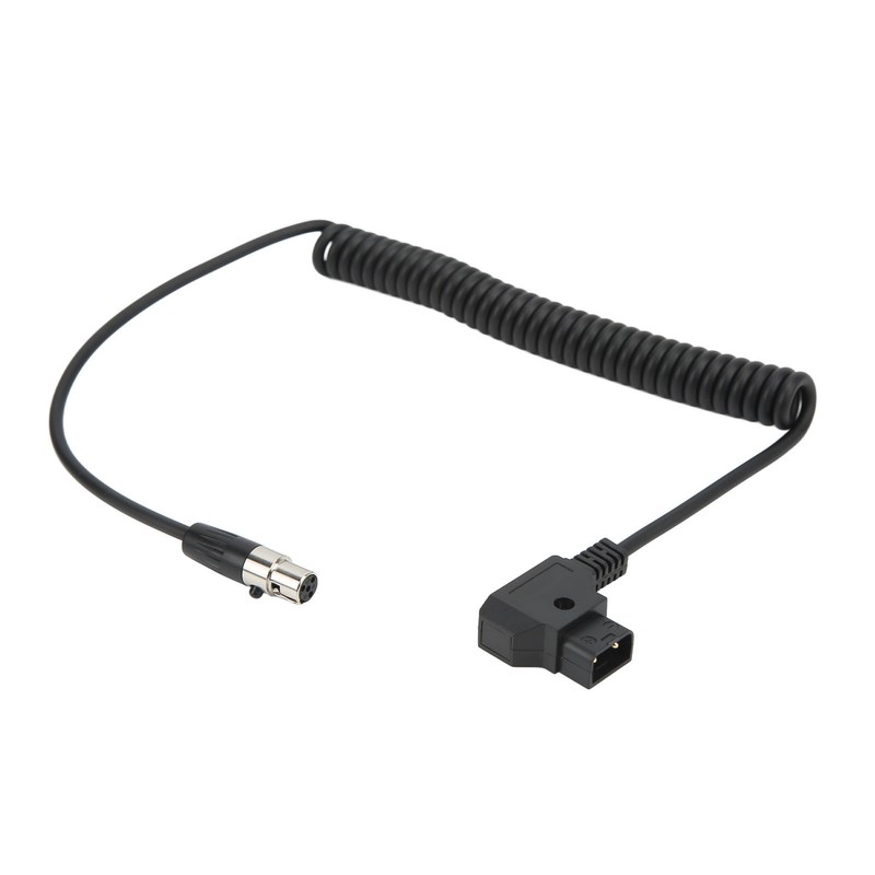 D TAP Male to 4 Pin Mini XLR Adapter Power