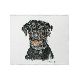 CafePress Rottweiler Throw Blanket Super Soft Fleece Plush Throw Blanket, 60"x50"