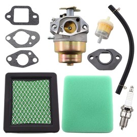 MCHNIC Carburettor with Gasket Air Filter for Honda GCV135 GCV160 GC135 GC160, GC 135 160 GCV 135 160 Engine HRB216 HRR216 HRS216 HRT216 HRZ216 Lawnmower Replaces 161000 Z0L0L-023 US