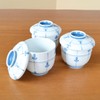 Chawan Mushi Dish, Rice Bowl Steamer, Set of 3, Tableware,