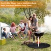 39" Inches Under Grill Mat, 3-Layer Thickened Fire Pit Mat,