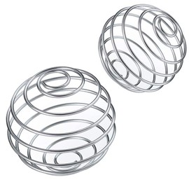 304 Stirring Balls Protein Powder Shaker Cups Whisk Balls Metal Balls (Set of 2)