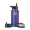 IRON °FLASK Camping & Hiking Hydration Flask, Wide Mouth, 3