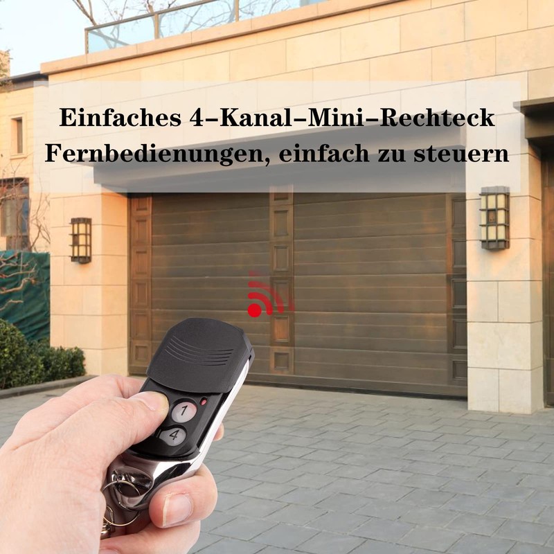 Garage Door Opener Remote Control Compatible with 433MHz DITEC GOL4