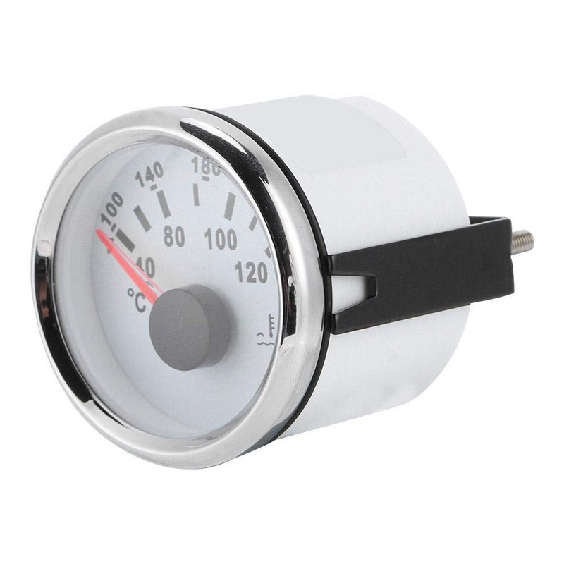 Water Temperature Gauge, 52mm/2in Marine Engine Water Temperature Gauge 40