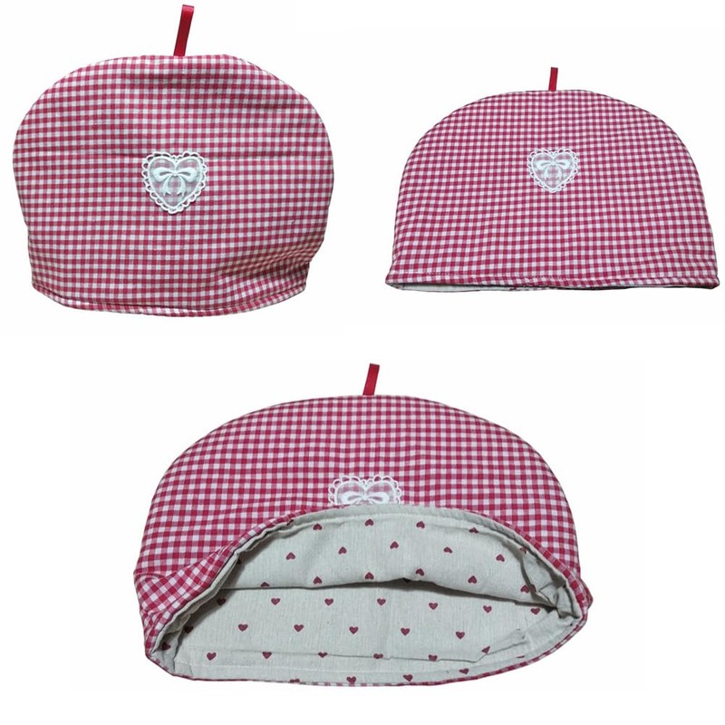 HIGHAWK Set of 2 Tea Cozy Teapot Covers Thermal Dustproof