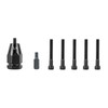 Pneumatic Rivet Nut Gun 10-24", 1/4", 5/16", 3/8" Gun Heads