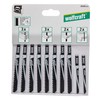 wolfcraft Jigsaw Blade Set 10 Pcs., U-shank I 8440000