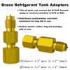 R410a Adapter for Mini Split System,5/16 Female SAE to 1/4