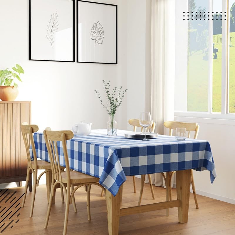Encasa Homes Tablecloth for 6 ft Centre Dining Table -
