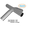 Canopy Tent Fittings 1-3/4" Connectors 3-Way, 4-Way Set for Shelter,