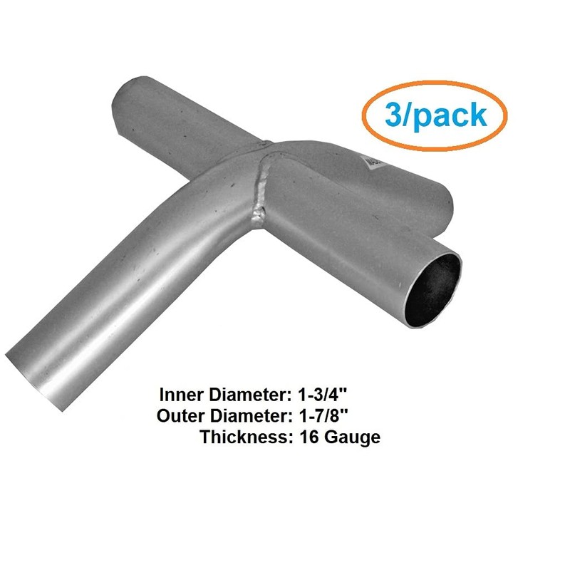 Canopy Tent Fittings 1-3/4" Connectors 3-Way, 4-Way Set for Shelter,