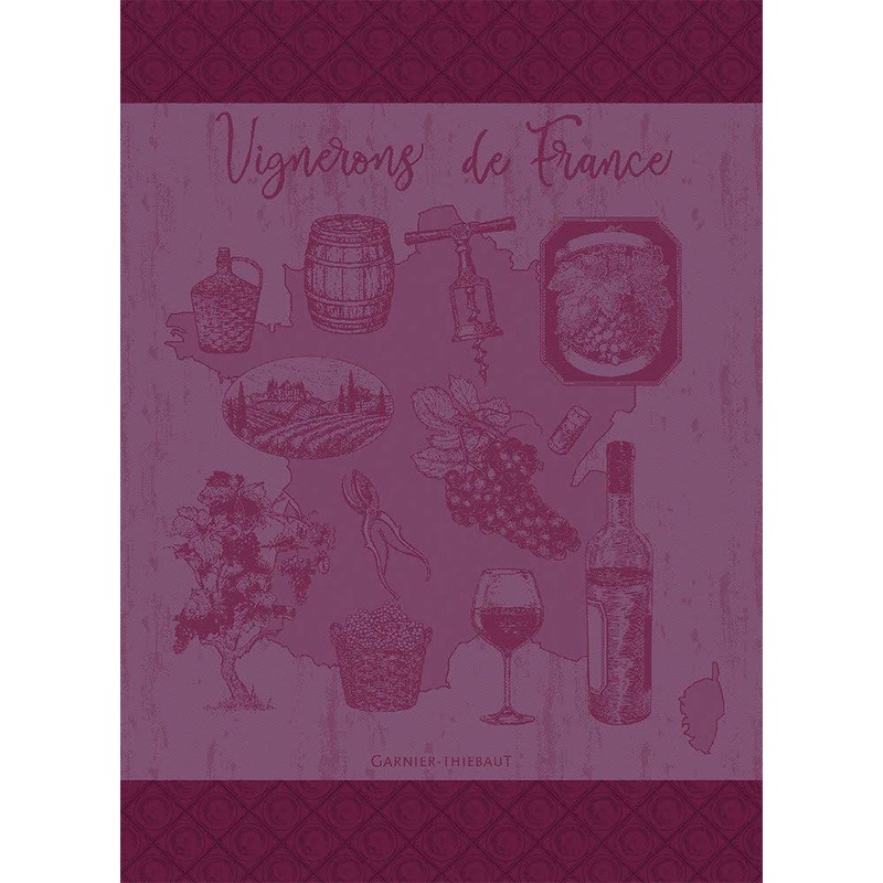 Garnier Thiebaut Foire Aux Vins Tea Towels Bordeaux 56 x