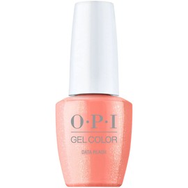 OPI Gel Color, Data Peach, Pink Gel Nail Polish, me myself Spring ‘23 Collection, 0.5 fl oz.