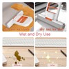 Mini Foldable Desktop Mop with 1 Replacement Sponge Self-Squeeze Sponge