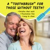 Denture Dart V3 Hard Plastic Denture Brush - Denture Gel
