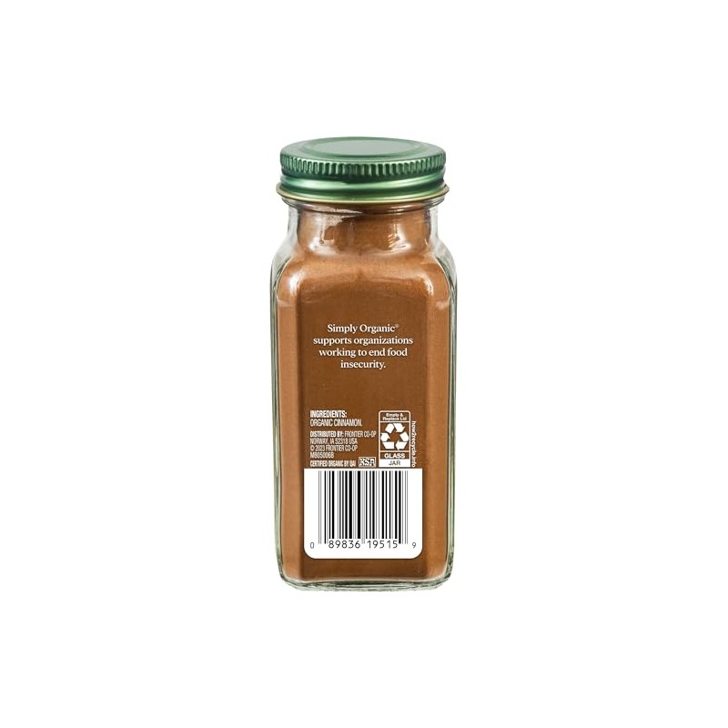 Simply Organic, Canela De Ceylon, 59 Gr.