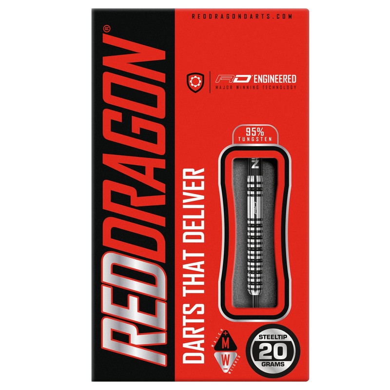 RED DRAGON Dragonfly 3: 20g Tungsten Darts with Flights &