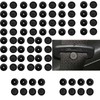 Priaora 40pcs Seat Belt Stop Button Buttons Prevent Seatbelt Buckle