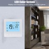 Smart Thermostat,Smart Tuya WiFi Thermostat 16A Digital Programmable LCD Display