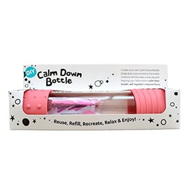 DIY Calm Down Bottle Pink Sensory Bottle Craft Kit Included