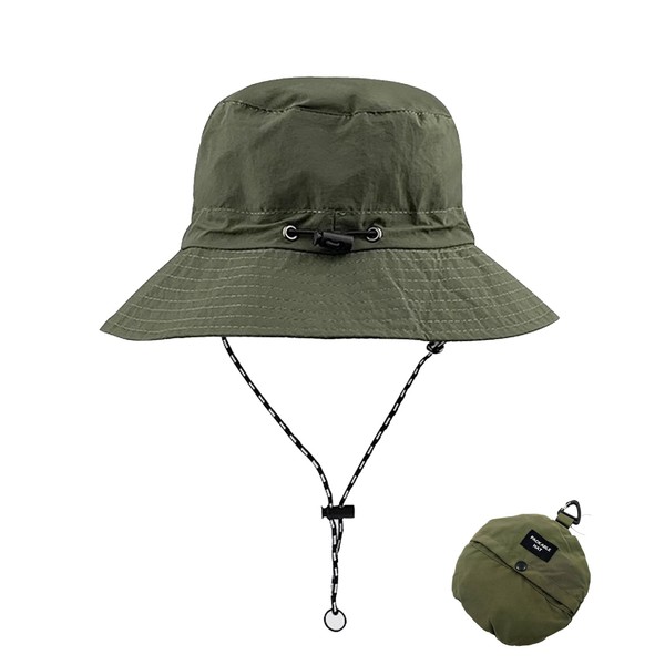 codecart Outdoor Safari Hat, Foldable, Men's, Women's, Compact, UV Protection