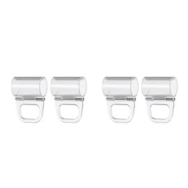PRETYZOOM 2sets Universal Fit Roller Blinds Parts Plastic Shade Lifting Clamps Blind Pulls for Home Office 2pcs*2