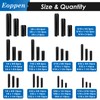 Eoppen 230Pcs SAE Roll Pin Assortment Set - Slotted Spring