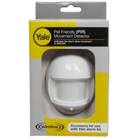 Yale B-HSA6021 Alarm Accessory Pet Friendly PIR, Motion Activated, Accessory for HSA Alarms Including YES-ALARMKIT, White, 18.2 x 10.8 x 6.8 cm