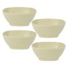Zgwansui 20 OZ Unbreakable Cereal Bowls Set of 4, Wheat
