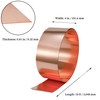 GOORY Copper Flashing 28 Gauge - 4in x 10ft 0.013"(0.32mm)