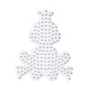 Bornelund MH324 Malte Haaning Hamabeads Board, Little Frog (White), Ages