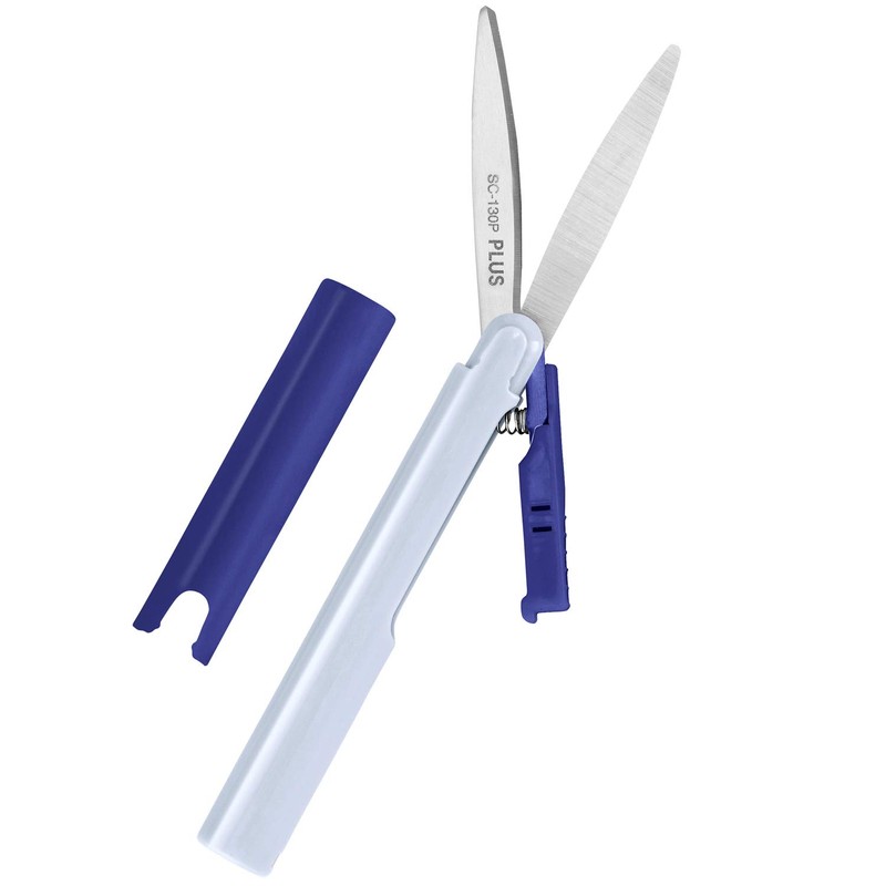 Plus Pen Style Non-Stick Compact TSA Twiggy Scissors with Cover,