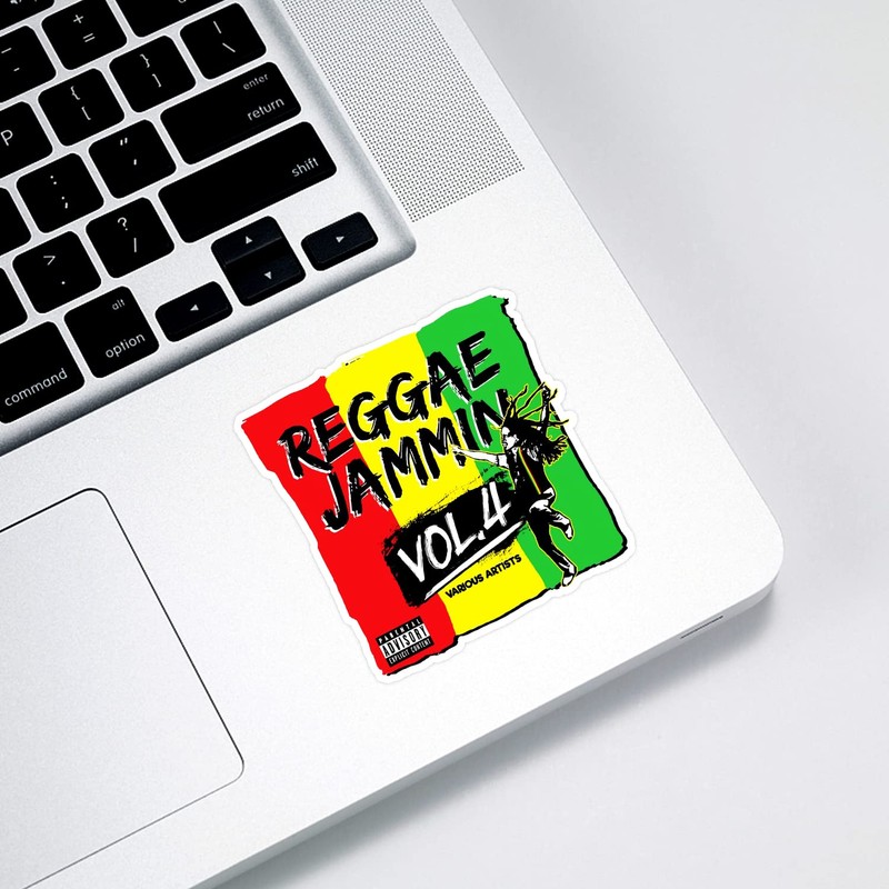 200 Piece Rock & Roll Sticker Set, Waterproof Lock, Suitable