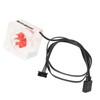 Water Cooling Flow Meter G1/4 Thread 8 Impeller 3 Way
