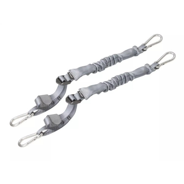 Front Runner Outfitters Adjustable Stratchit Cargo Straps-Gray; STRA037