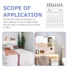 MAGICLULU Small Desk Calendar 2025 Mini Monthly Desktop Standing Flip