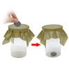 1pc Pena Coin Penetration Magic Tricks Dish Coin Thru Rubber