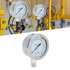Pressure Gauge 1/4 NPT Accuracy Level 2.5 Transparent Dial Vacuum