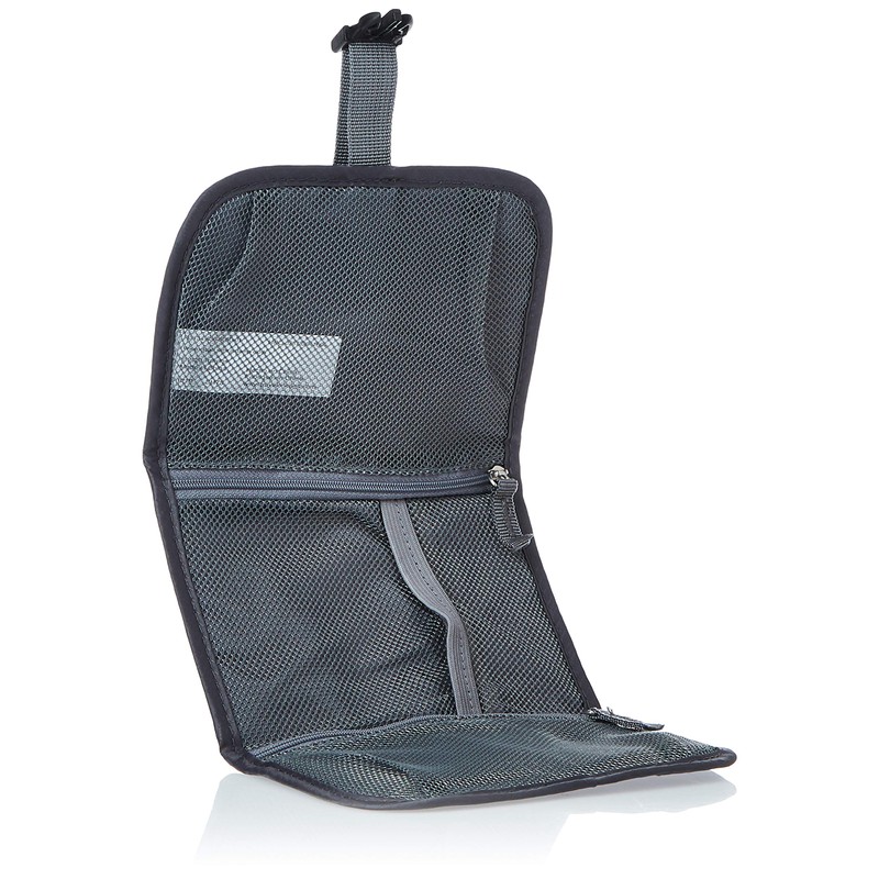 Travelon Tech Accessory Organizer, Charcoal, OPEN 13.75 x 6.5 x