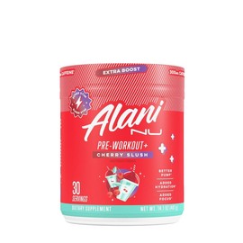 Alani Nu Pre-Workout+ - Advanced Pre-Workout Powder:_Cherry Slush